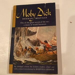 “Moby Dick,” Paperback